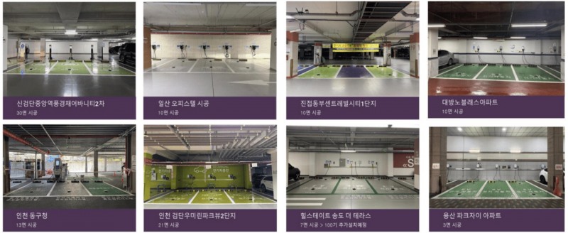 스마트파킹 ASD 설치 사례.(사진=케이앤엔솔루션)