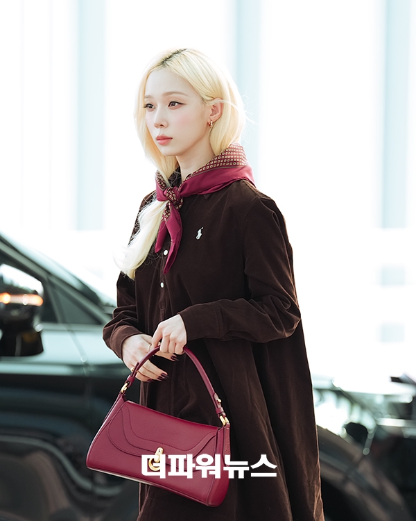 에스파 윈터, 인천국제공항 출국