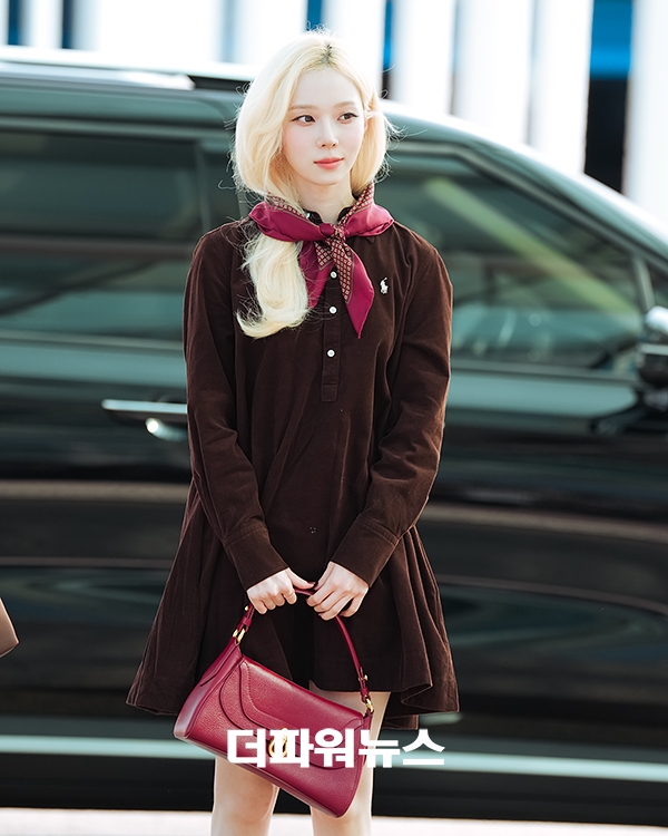 에스파 윈터, 인천국제공항 출국