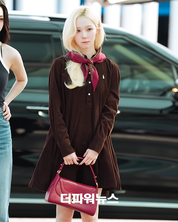 에스파 윈터, 인천국제공항 출국