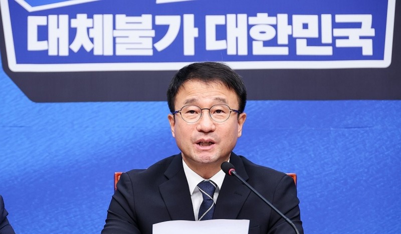 한병도 대표 직무대행, 최고위원회의 발언(사진=연합뉴스)