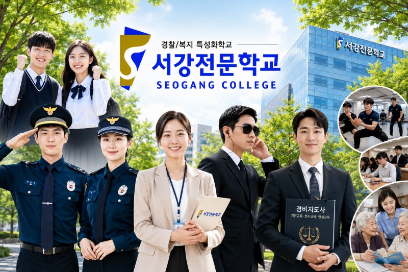 서강직업전문학교 신도림캠퍼스, 경찰행정학과·경찰경호학과·사회복지학과 2027학년도 신입생 모집