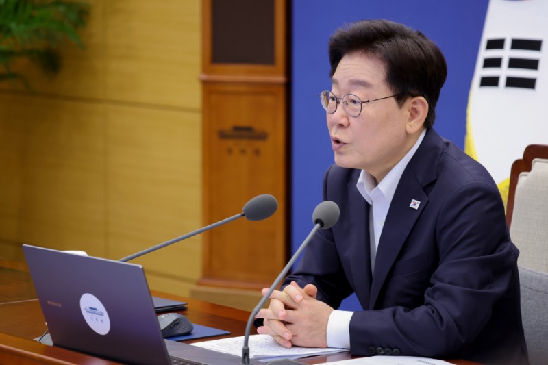 이재명 대통령, 수석보좌관회의 발언(사진=연합뉴스)
