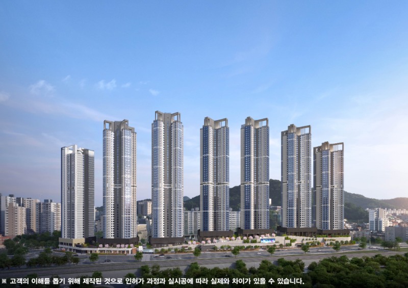 두산위브더제니스 부천 투시도.(사진=두산건설)