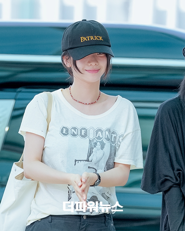 에스파 카리나, 인천국제공항 출국