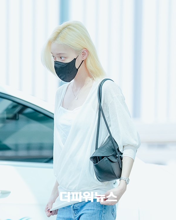 에스파 윈터, 인천국제공항 출국