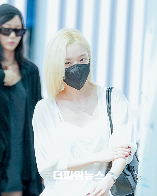 에스파 윈터, 인천국제공항 출국
