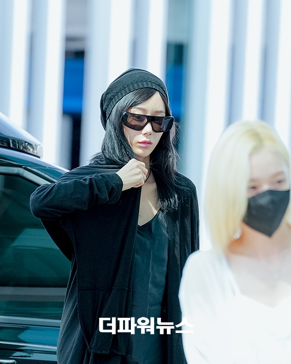 에스파 지젤, 인천국제공항 출국