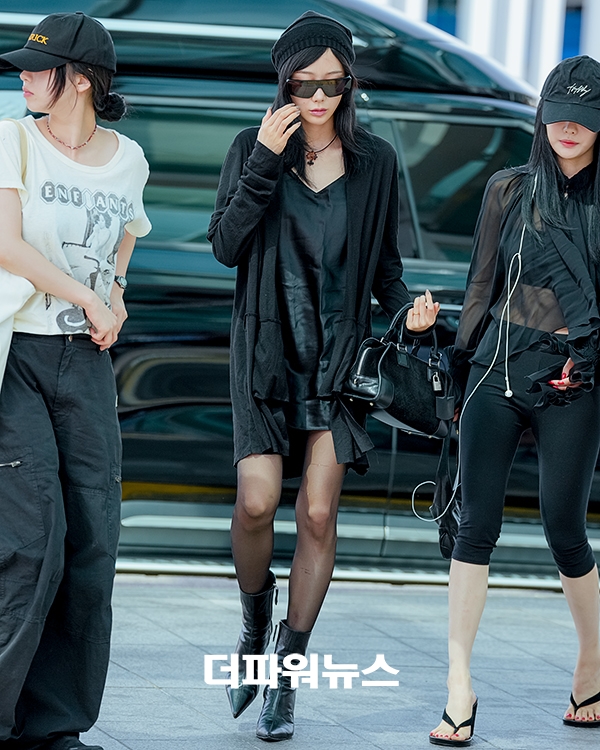 에스파 지젤, 인천국제공항 출국
