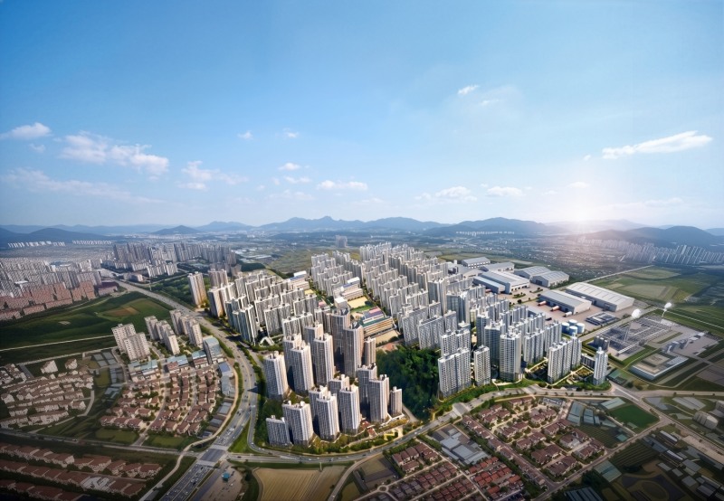 아산테크노밸리 the1 7차 조감도