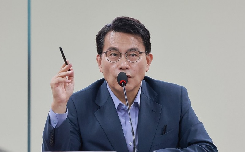 윤상현 선관위 국조특위 위원장, '투표용지 부족 사태' 대학생 간담회(사진=연합뉴스)