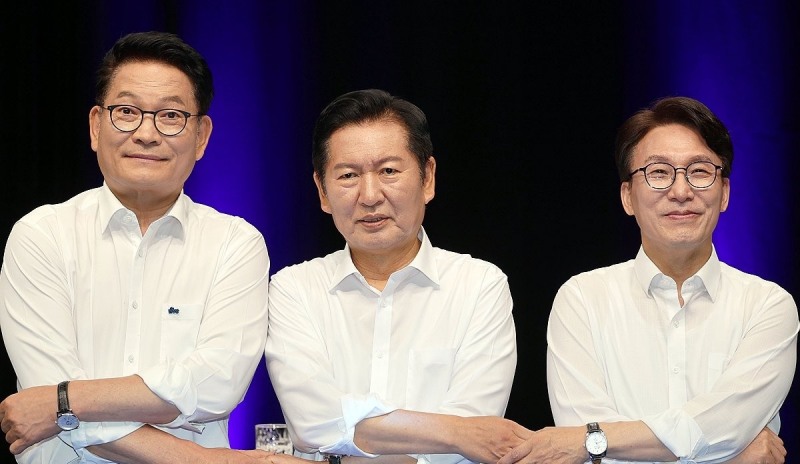 민주당 당 대표 후보 3인 (사진=연합뉴스)
