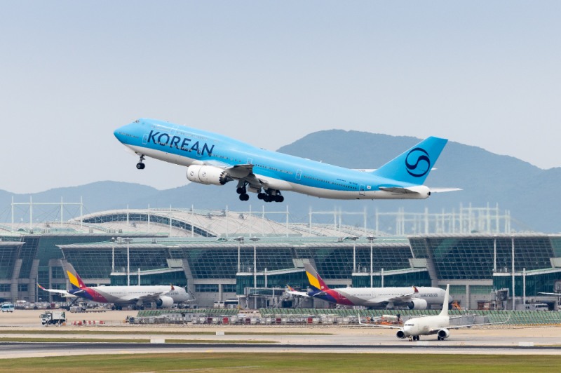 대한항공 B747-8i 항공기.(사진=대한항공)