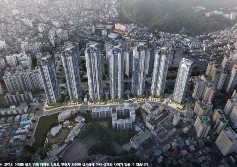두산위브더제니스 부천 조감도.(사진=두산건설)