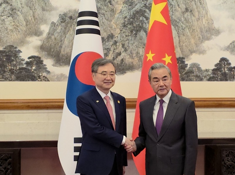 지난해 한중 외교장관 회담(사진=연합뉴스)