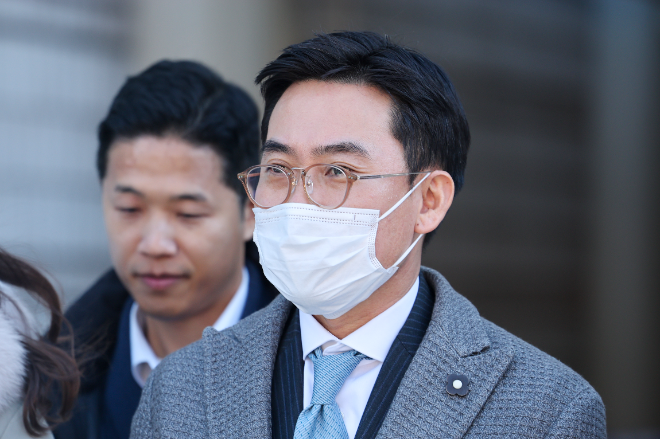 '김건희 집사 게이트' 공범 조영탁 IMS 대표, 영장실질심사 종료.(사진=연합뉴스)