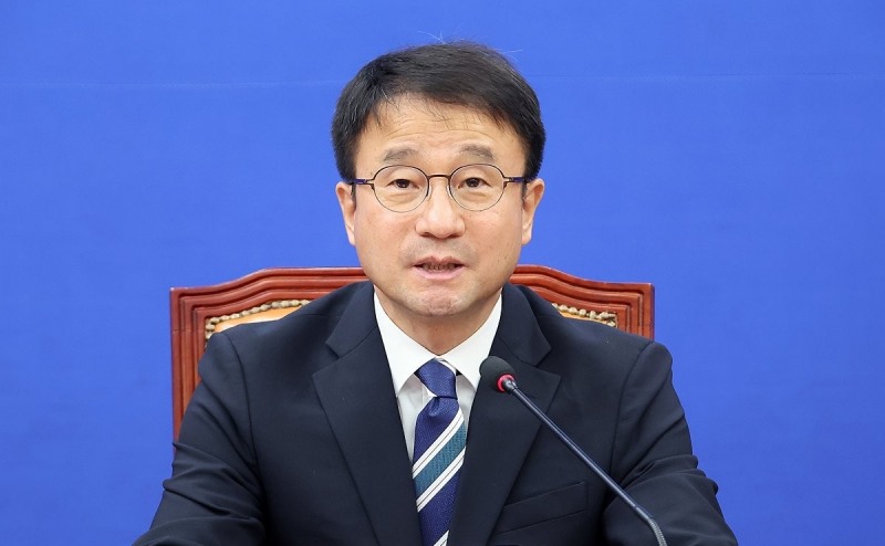 민주당 정책조정회의, 발언하는 한병도 원내대표(사진=연합뉴스)