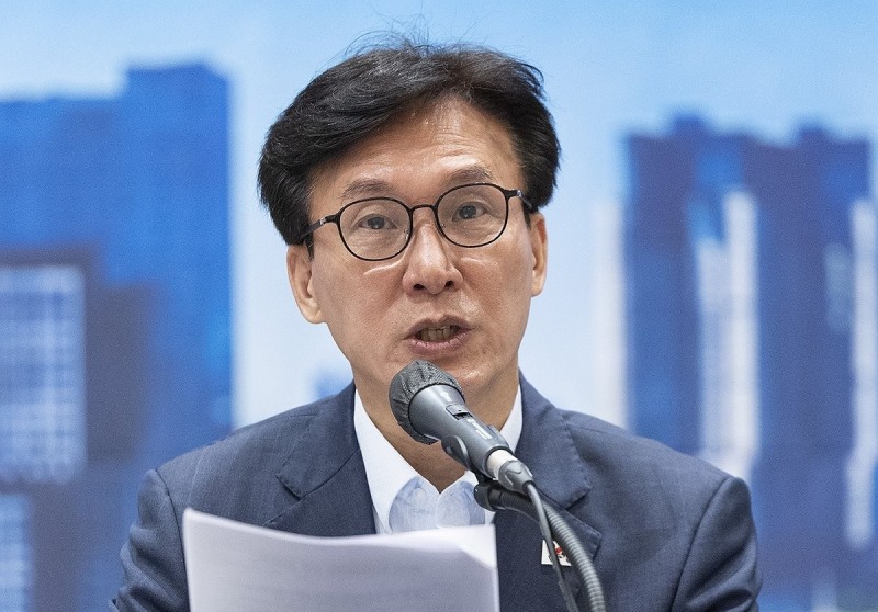 최고위 발언하는 김민석 대표(사진=연합뉴스)
