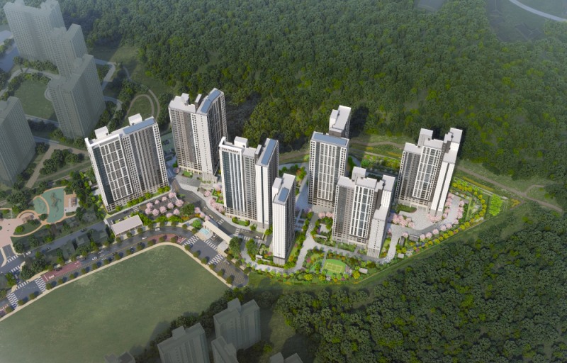 더샵 여주역더퍼스트 조감도.(사진=포스코이앤씨)