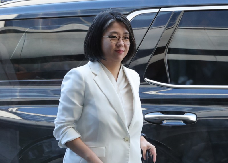 출근하는 용혜인 장관 후보자(사진=연합뉴스)