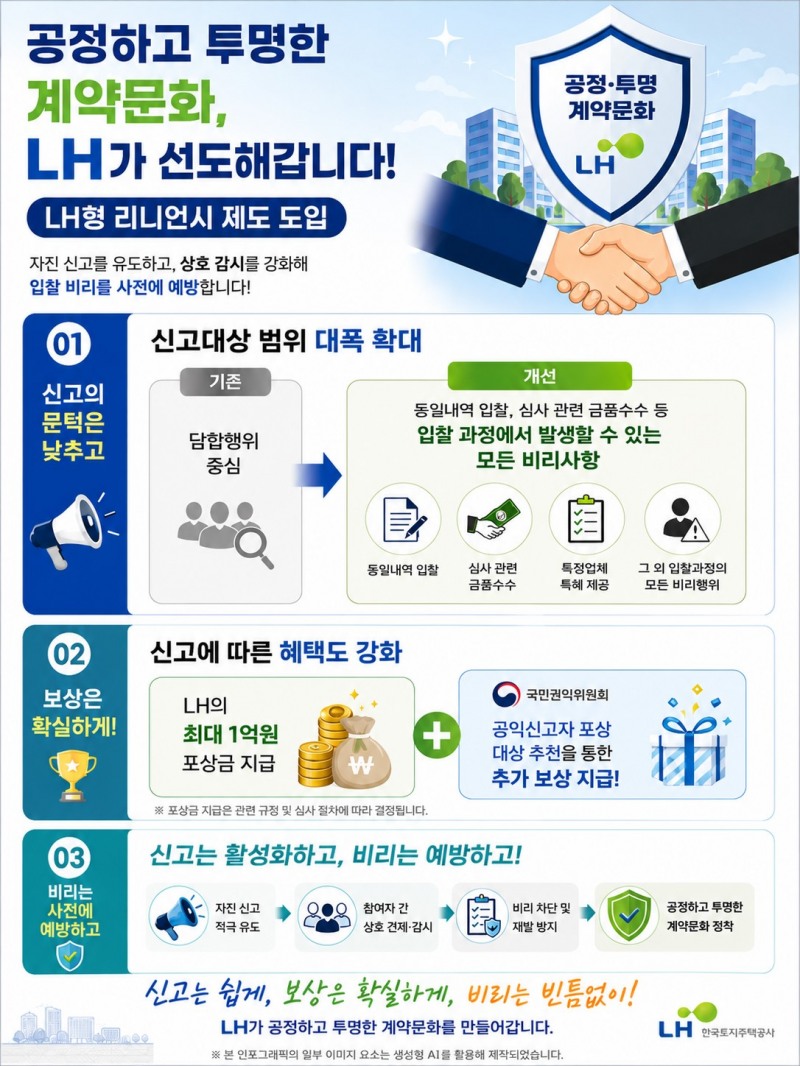 LH형 리니언시 제도 홍보 인포그래픽.(사진=LH)