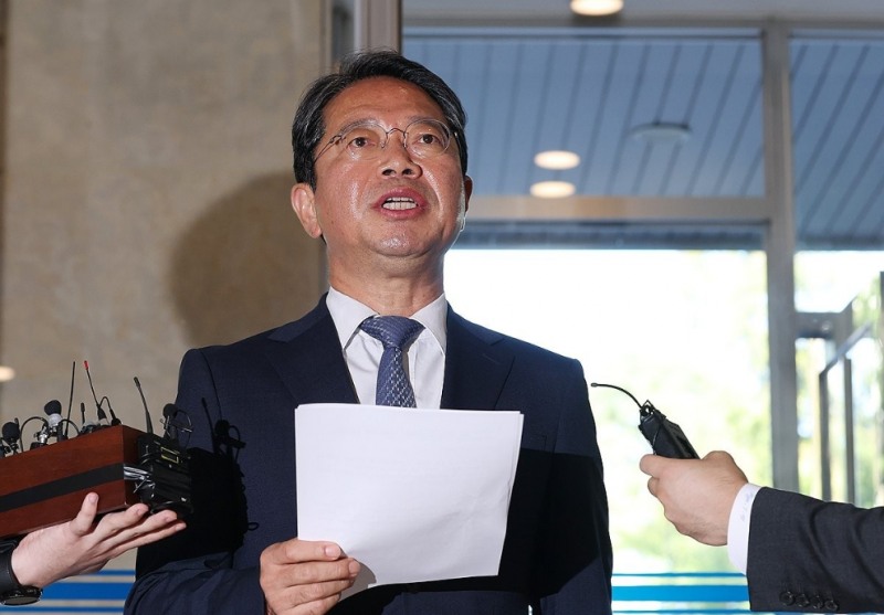 의혹 해명하는 김승원 법무장관 후보자(사진=연합뉴스)