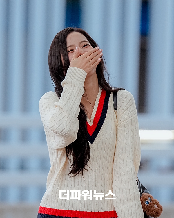 블랙핑크 지수, 인천국제공항 출국