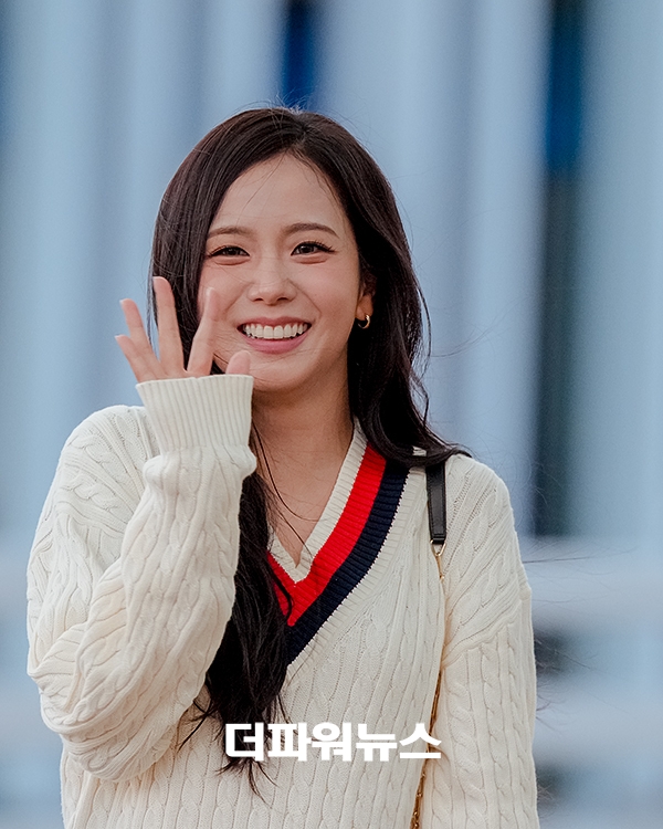 블랙핑크 지수, 인천국제공항 출국