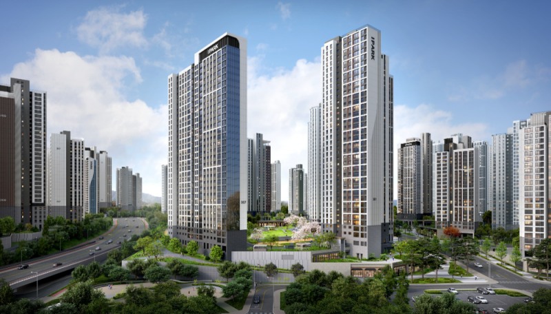 천안 아이파크 시티 3·4단지 투시도.(사진=IPARK현대산업개발)