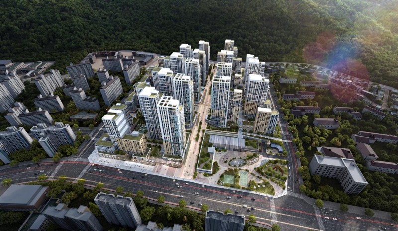 군포 산본 선도지구 9-2구역 조감도.(사진=LH)