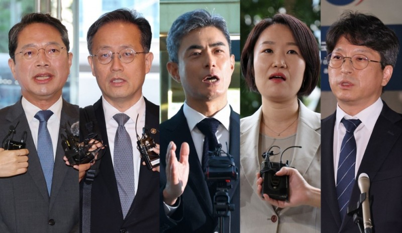 청문회 마친 장관 후보자들(사진=연합뉴스)