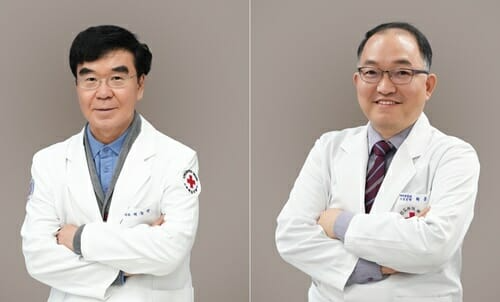 채동완 서울적십자병원장(좌), 최준 거창적십자병원장. 사진=적십자병원
