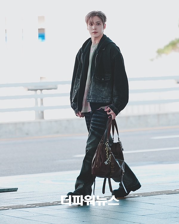 에이티즈 윤호, 인천국제공항 출국