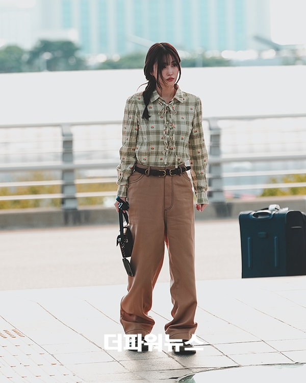 트와이스 모모, 인천국제공항 출국