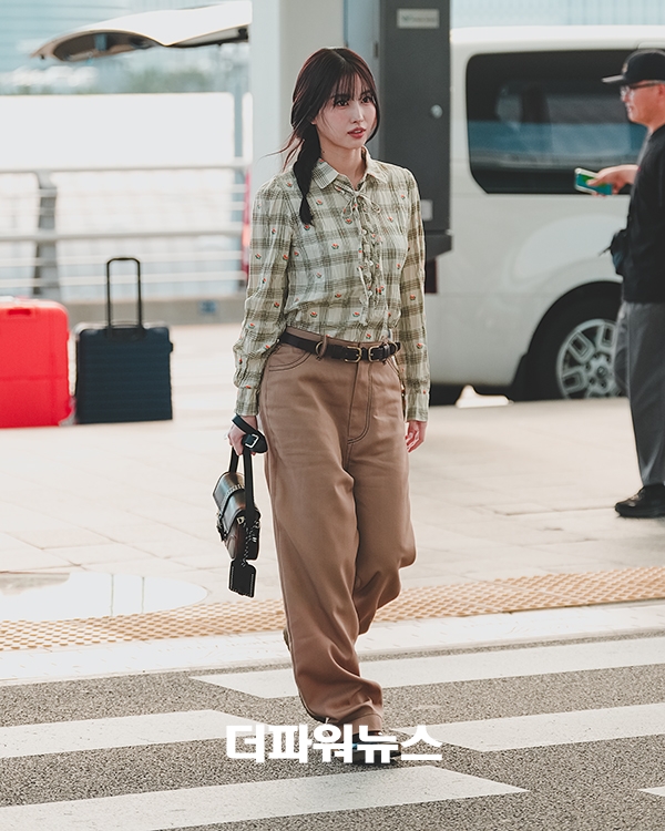 트와이스 모모, 인천국제공항 출국
