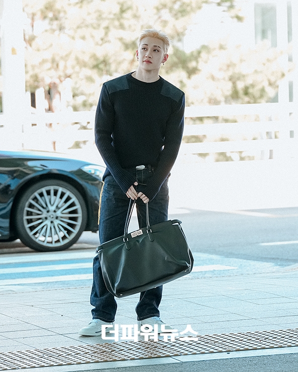 스트레이 키즈 방찬, 인천국제공항 출국