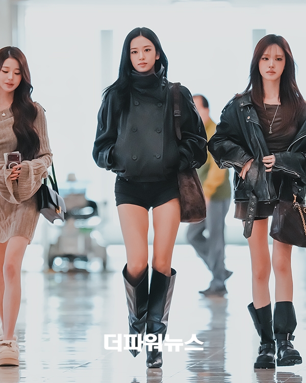 아이브 안유진, 김포국제공항 출국