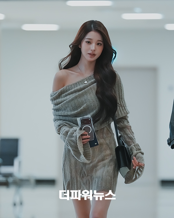 아이브 장원영, 김포국제공항 출국