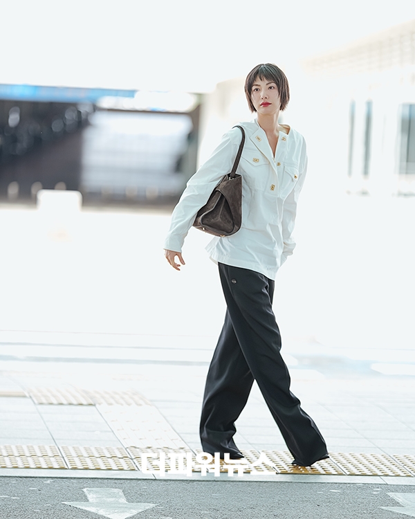 나나, 인천국제공항 출국
