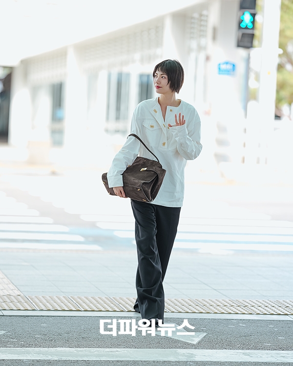 나나, 인천국제공항 출국