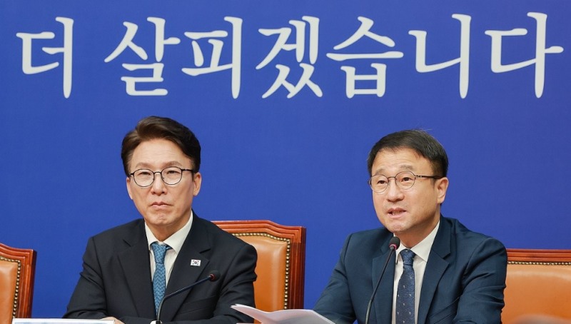 민주당 최고위원회의에서 발언하는 한병도 원내대표(사진=연합뉴스)