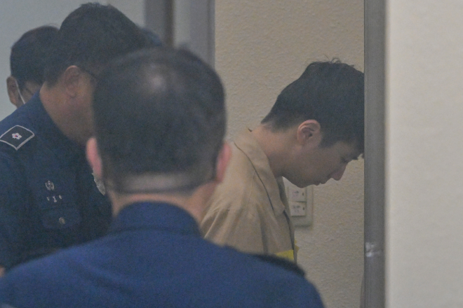 1심 선고 앞둔 장윤기.(사진=연합뉴스)