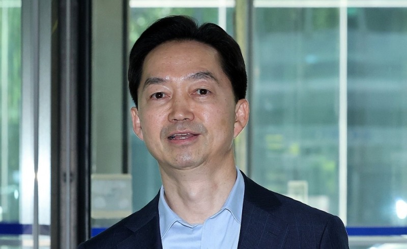 출근하는 김지용 중수청장 후보자(사진=연합뉴스)