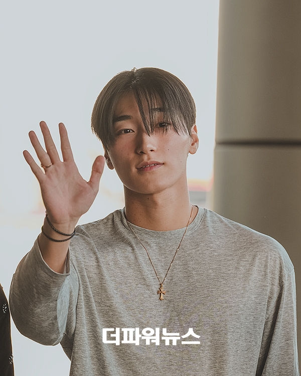 에이티즈 산, 김포국제공항 출국