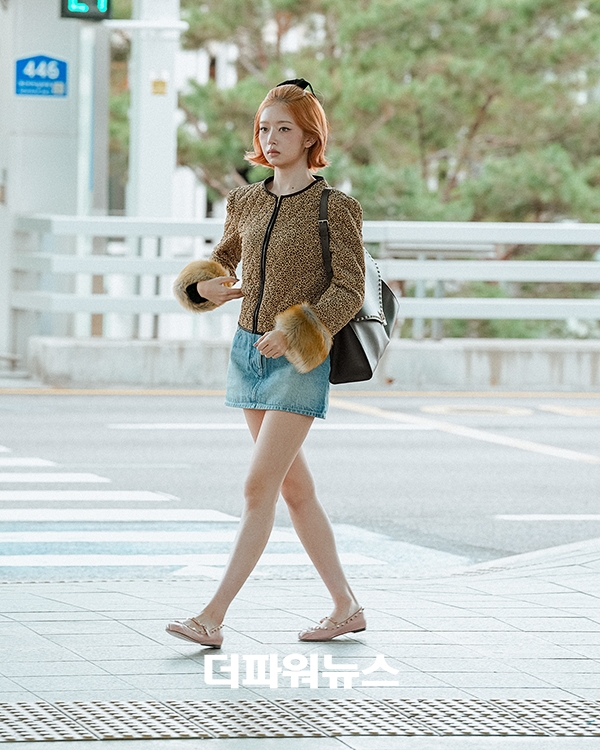 아이브 레이, 인천국제공항 출국