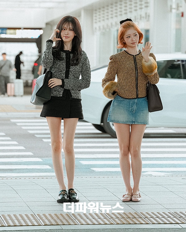 아이브 리즈-레이, 인천국제공항 출국