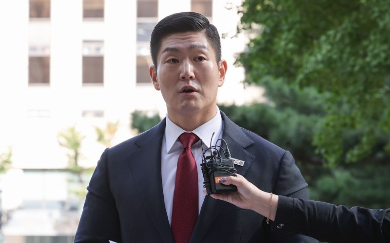 입장 밝히는 김재섭 의원(사진=연합뉴스)
