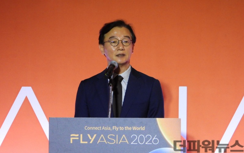 전재수 부산시장, '아시아 창업 엑스포 플라이 아시아(FLY ASIA) 2026’ 비전스피치