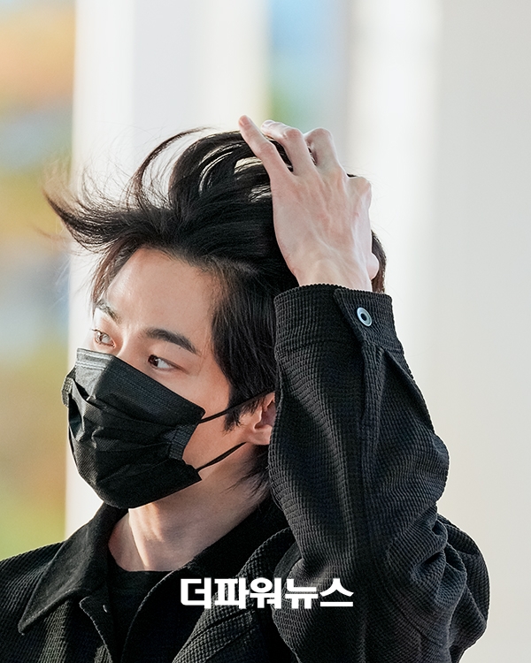 변우석, 인천국제공항 출국
