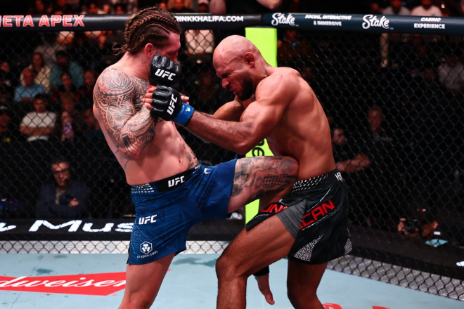 브렌던 앨런vs 크리스천 리로이 던컨 경기 모습. (사진=UFC 한국 미디어 커뮤니케이션)
